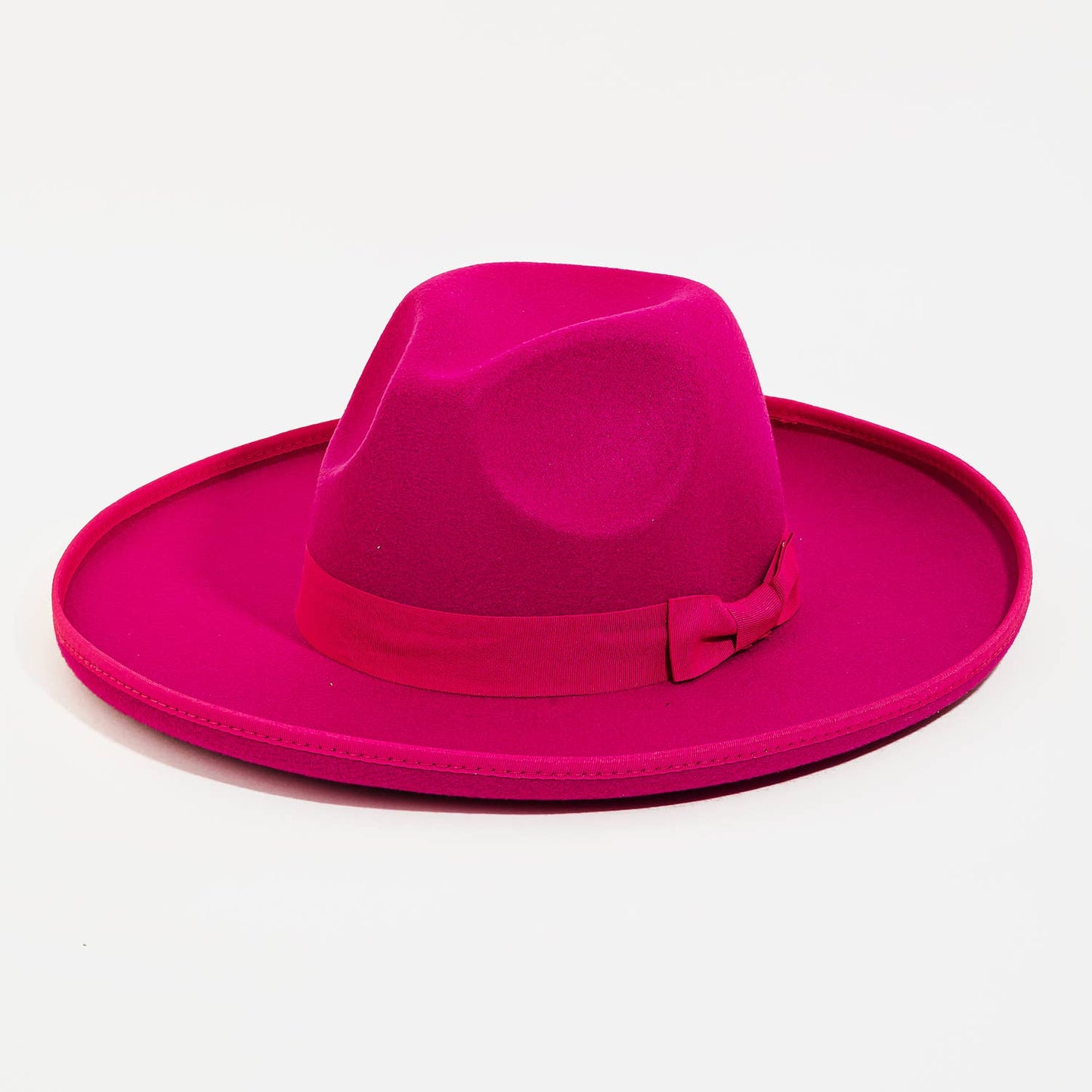 Ribbon Bow Tie Fedora Hat