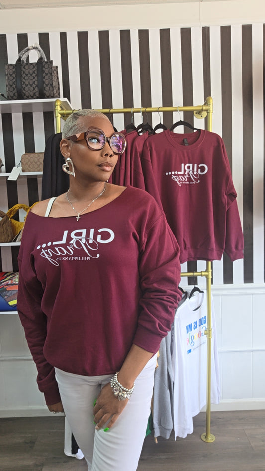 GIRL PRAY SWEATSHIRT