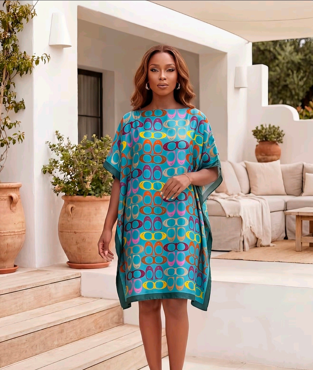 Rich Auntie Lounge Dress Short