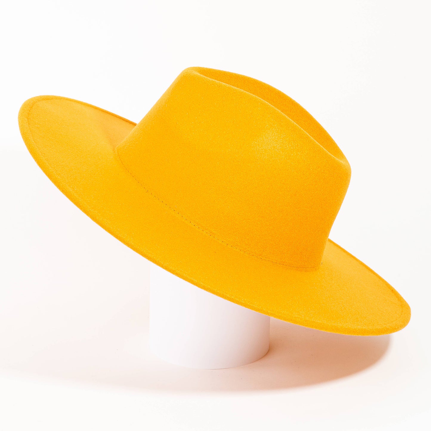 Flat Brim Fedora Fashion Hat