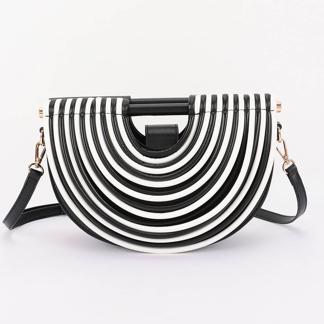 Faux Leather Noodle Bag