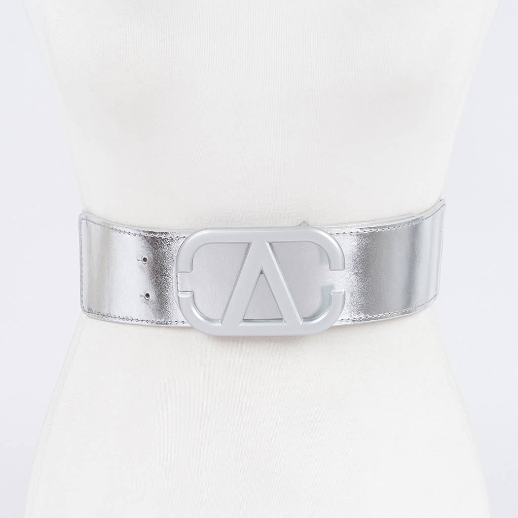 Metal Buckle Elastic Belt