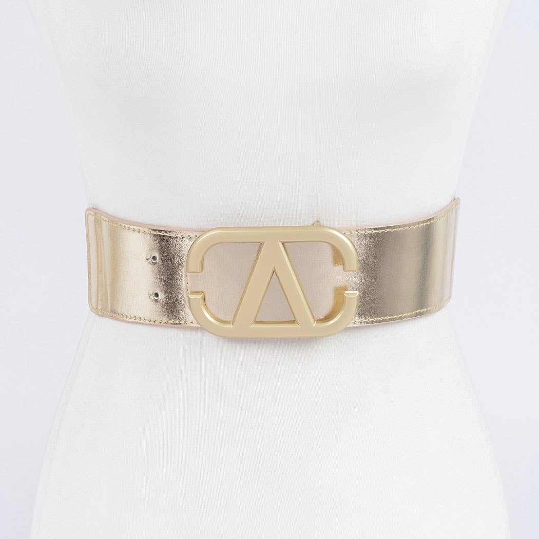 Metal Buckle Elastic Belt