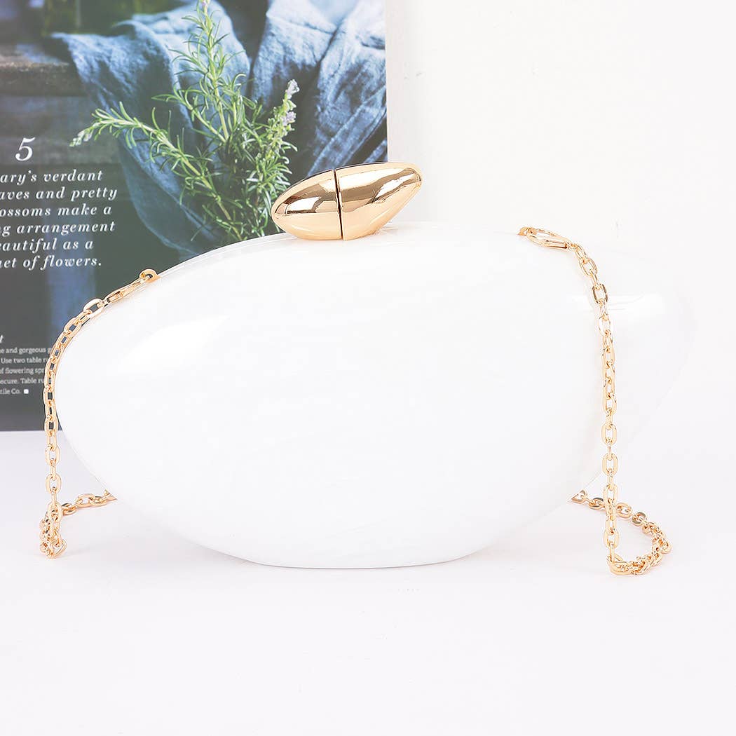 Marble Acrylic Clutch Bags