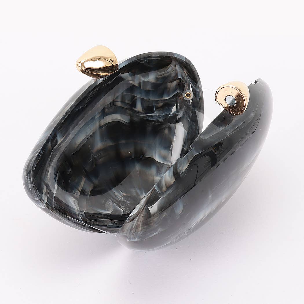 Marble Acrylic Clutch Bags