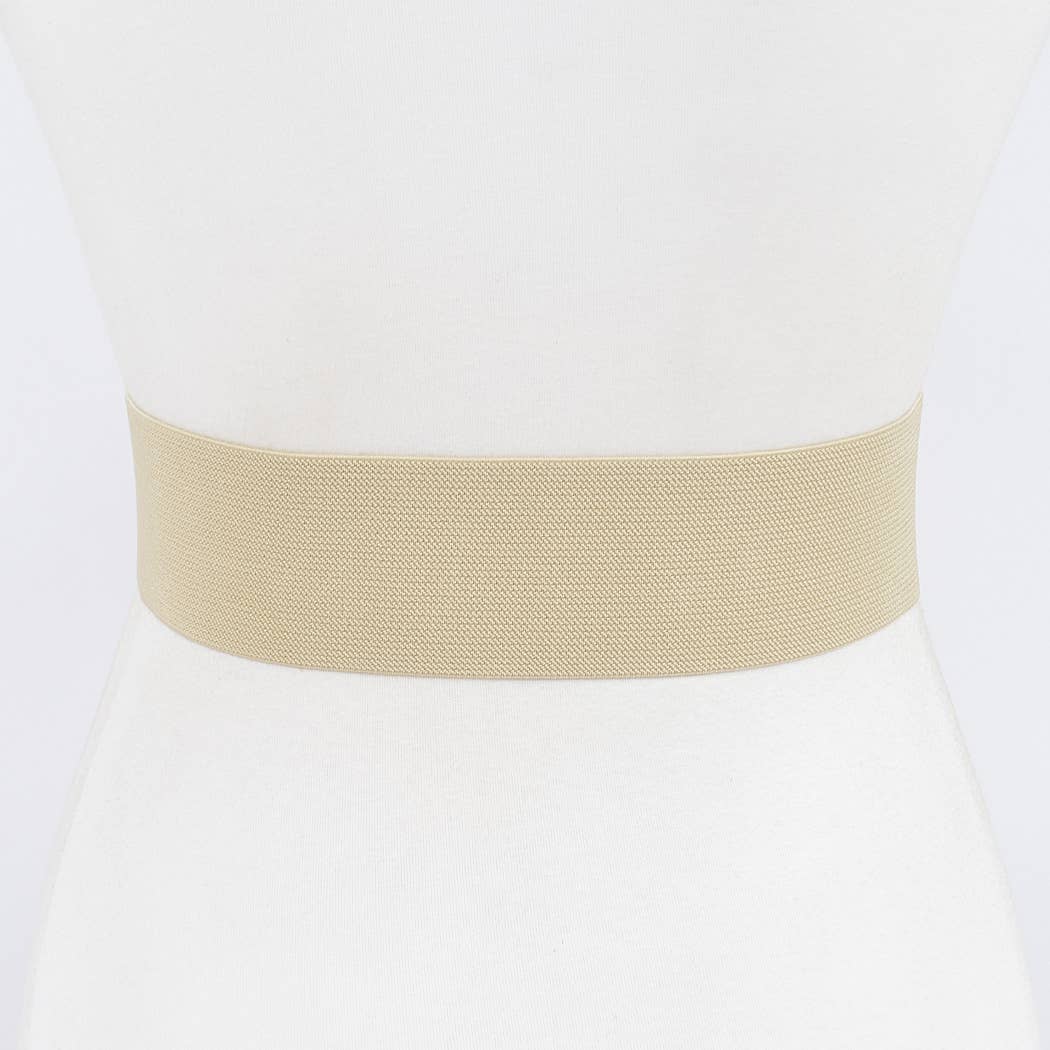 Metal Buckle Elastic Belt