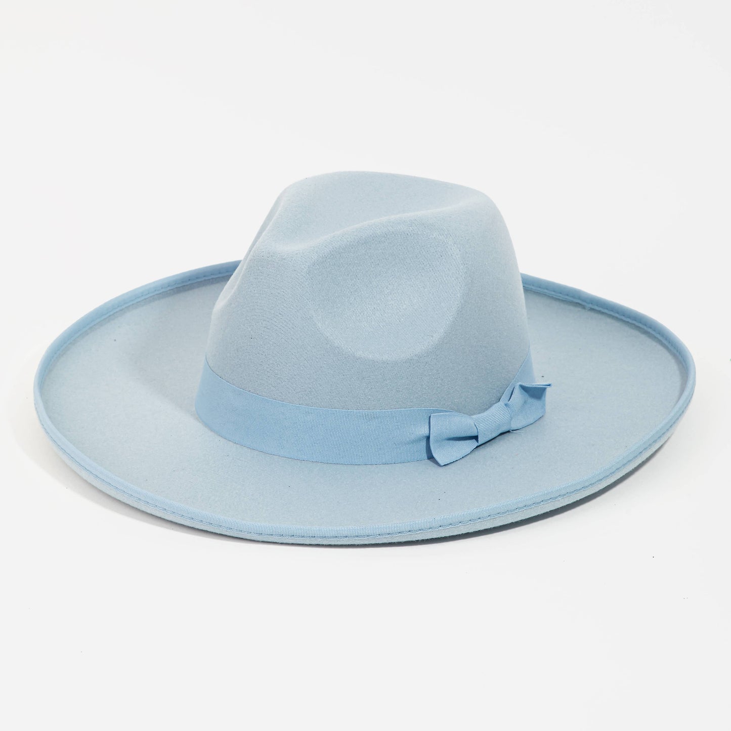 Ribbon Bow Tie Fedora Hat