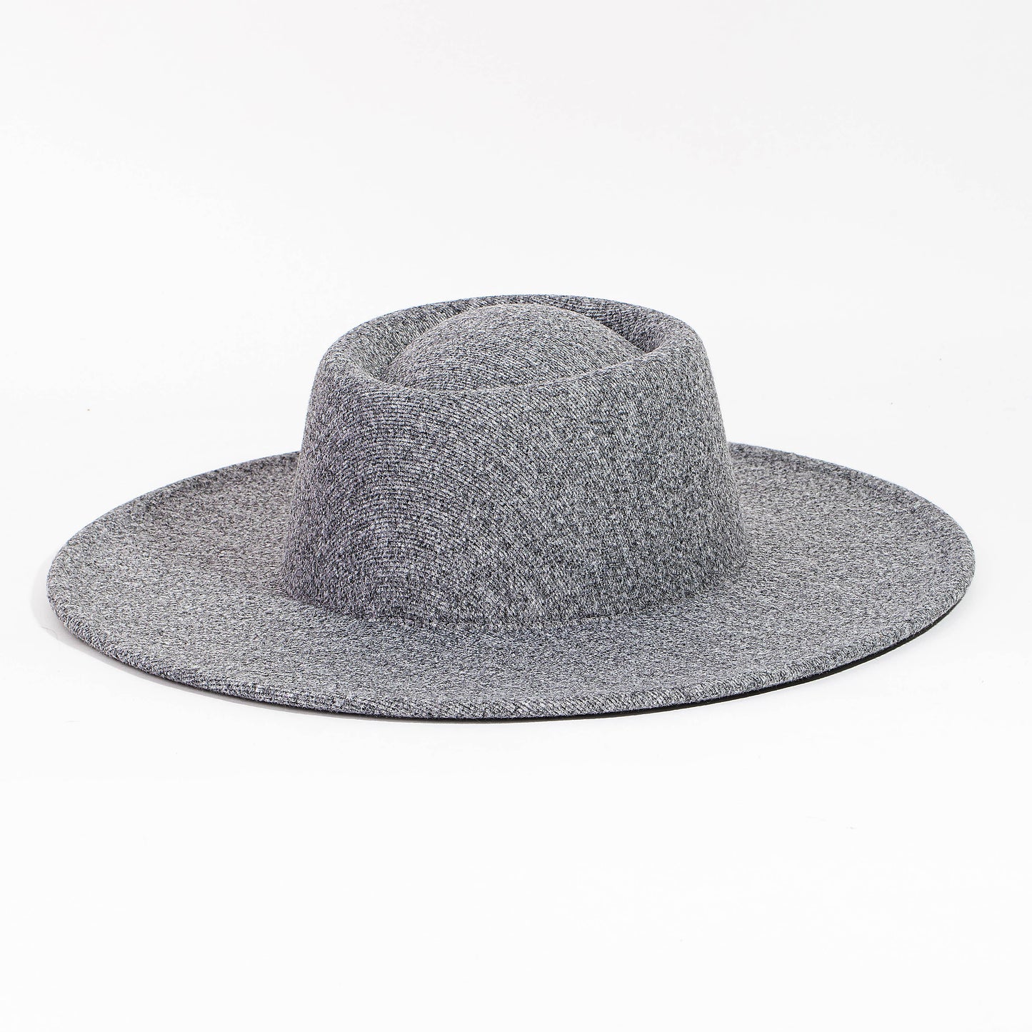 Flat Brim Pork Pie Fashion Hat