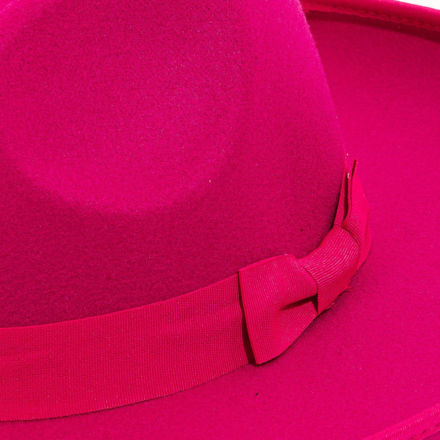 Ribbon Bow Tie Fedora Hat