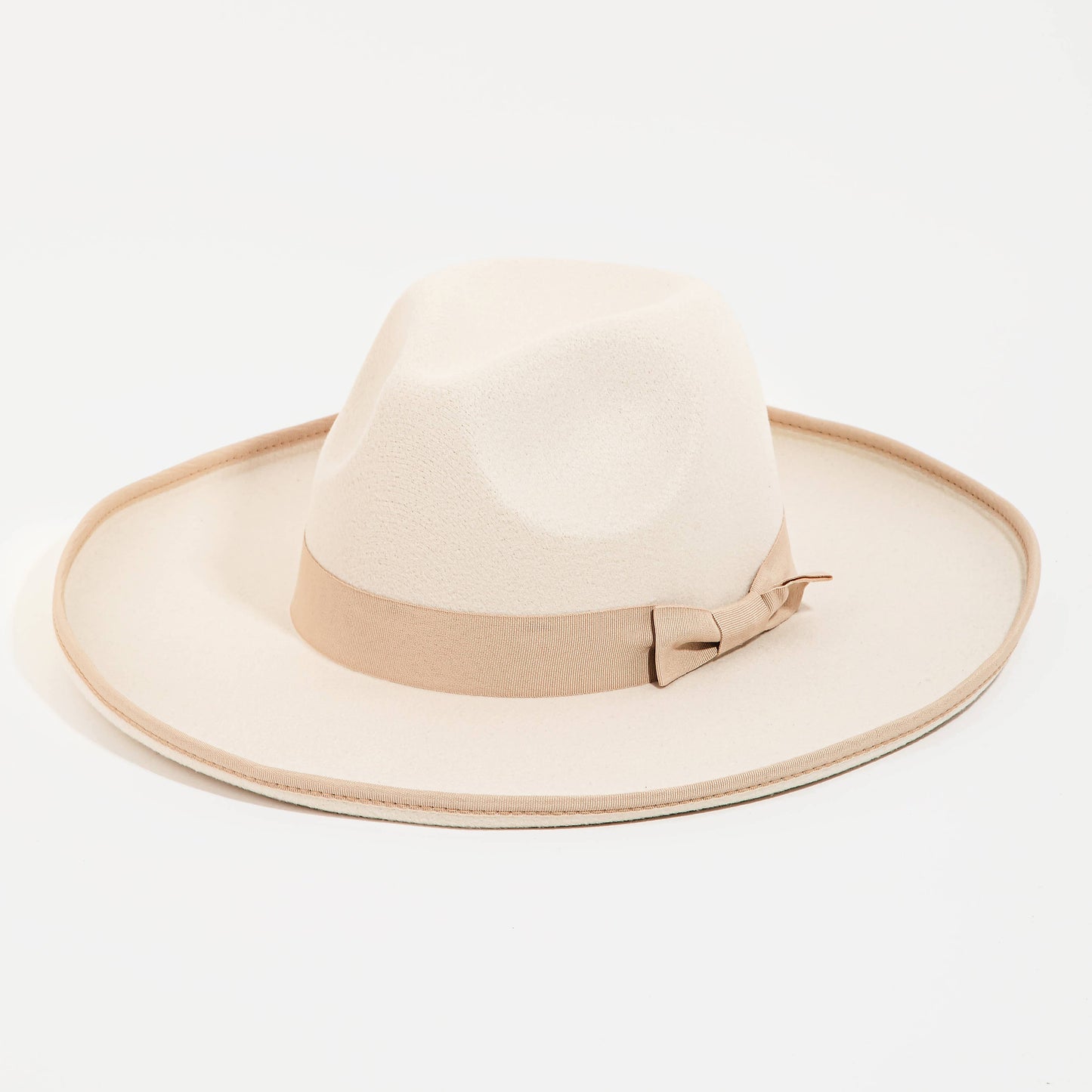 Ribbon Bow Tie Fedora Hat