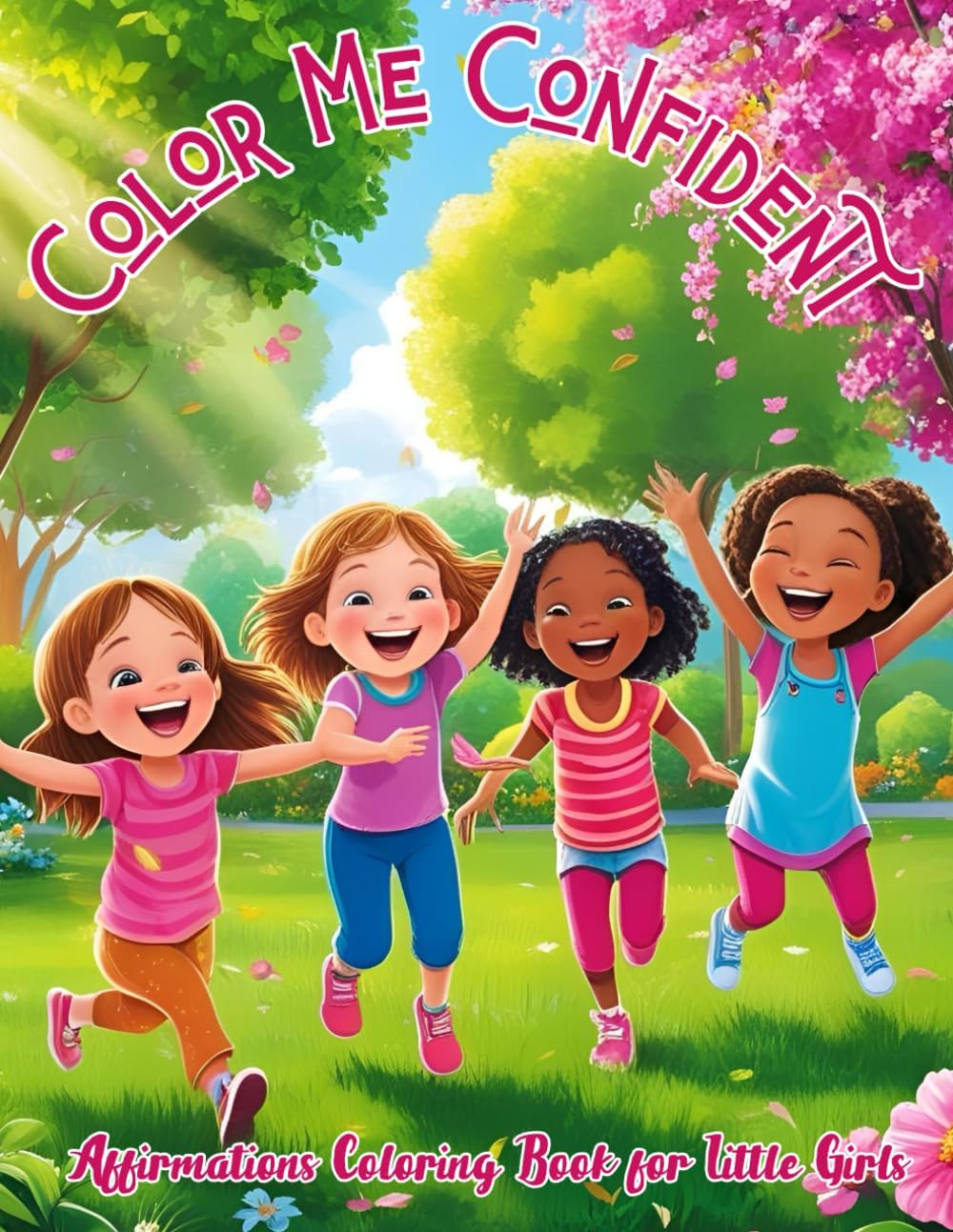 POSITIVE AFFIRMATION COLORING BOOKS