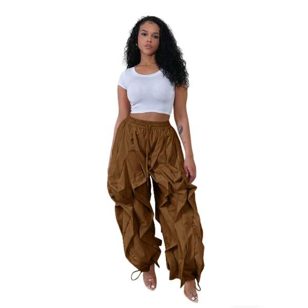 Ruffle Lantern Pants