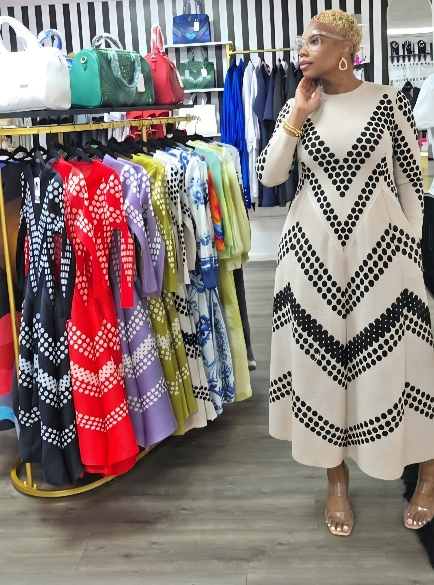 THE Boldly Blessed Midi Dress