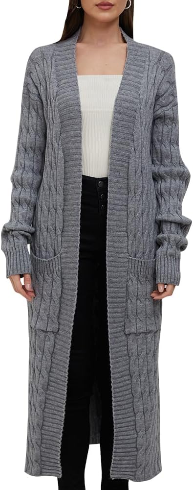 Long Cozy Sweater Duster