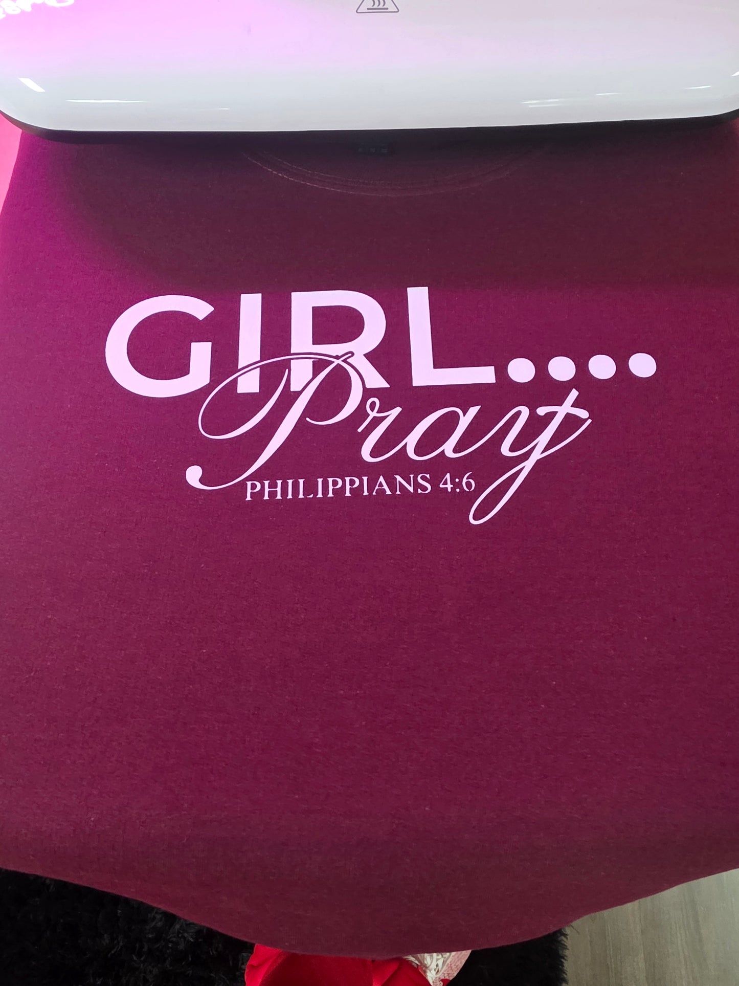 GIRL PRAY SWEATSHIRT
