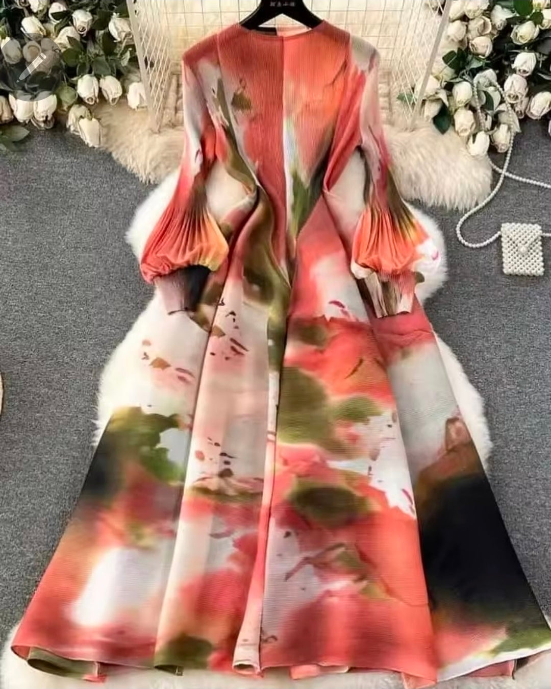 The Majesty Bouncy Maxi Dress