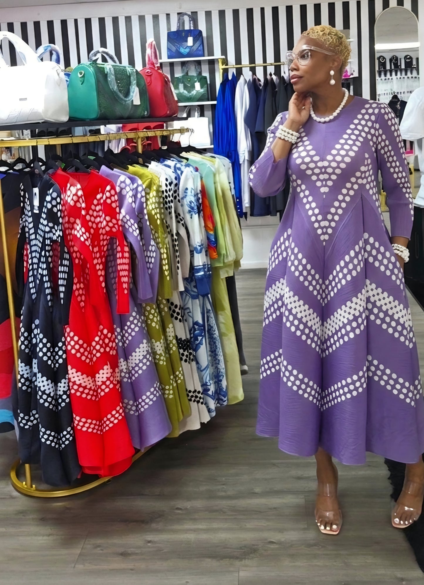 THE Boldly Blessed Midi Dress