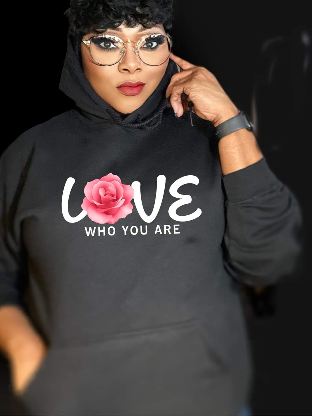 Love Who You Are Statement Tee